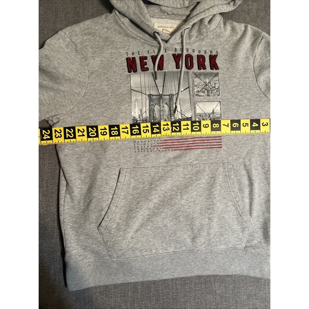 Aeropostale Hoodie Mens L The Five Boroughs New York Bronx Brooklyn Queens View 5